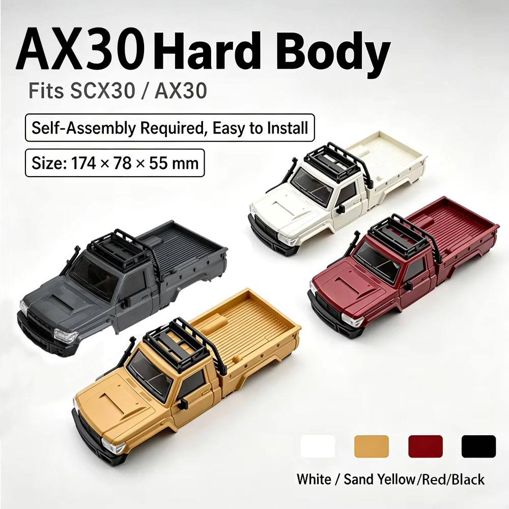 Carcasa rígida para la carroce - Rc Hobby Grade Truck reseña y precio