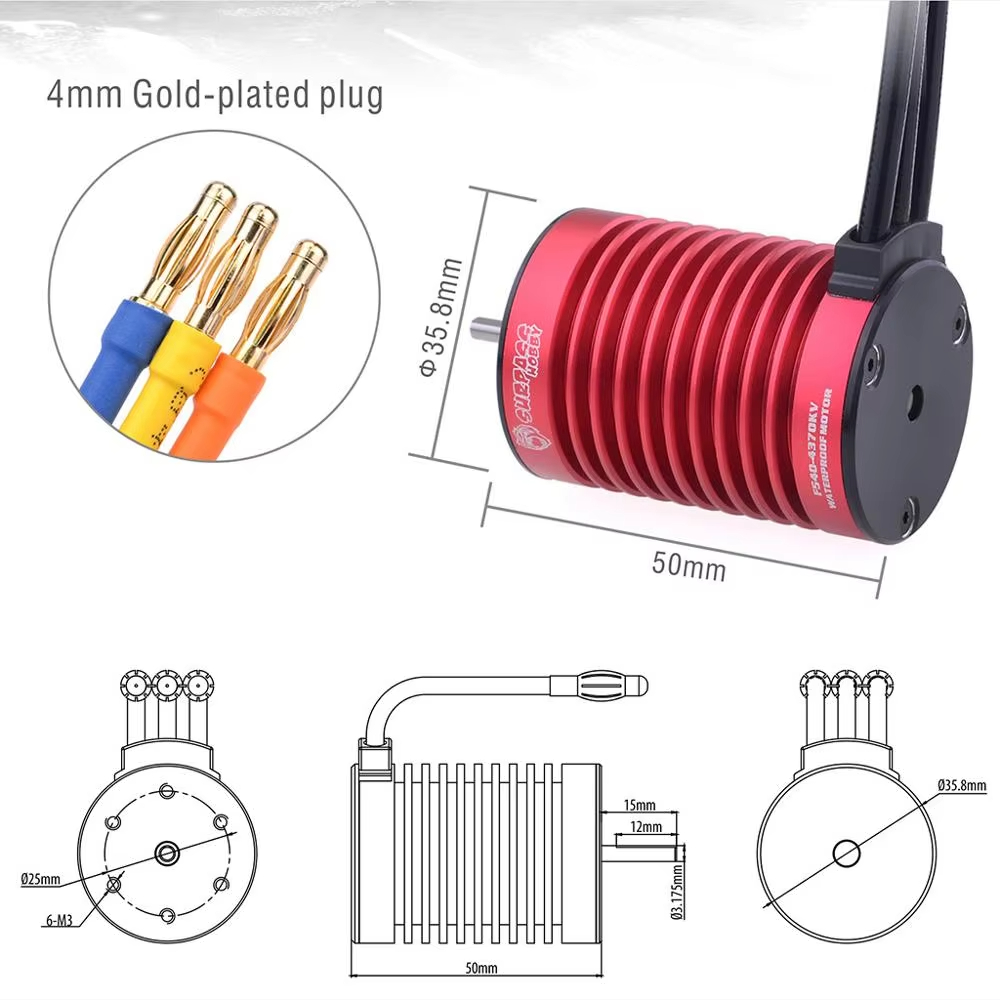 Motor Surpass Hobby KK F540 43 - Rc Hobby Motor reseña y precio